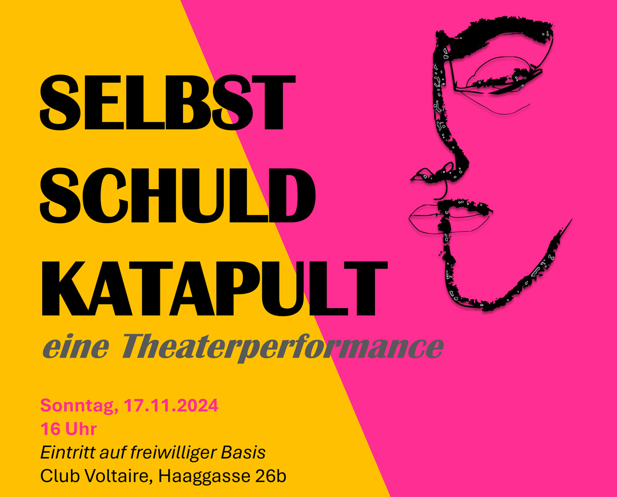 Lecture Performance „Selbst-Schuld-Katapult“